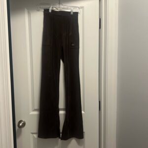 Alo Yoga Brown Corduroy Flare Pants XS